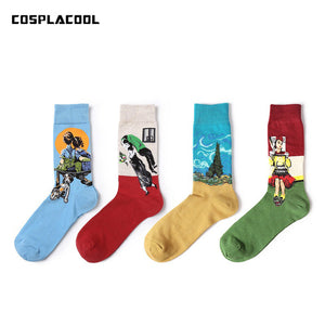 Art Abstract Socks