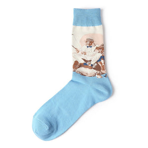 Art Abstract Socks