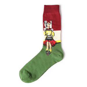 Art Abstract Socks