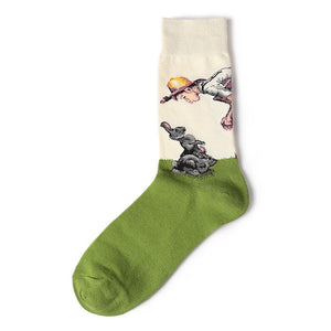 Art Abstract Socks