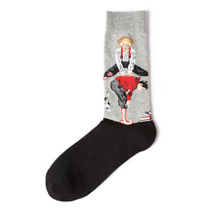 Art Abstract Socks