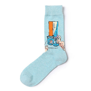 Art Abstract Socks