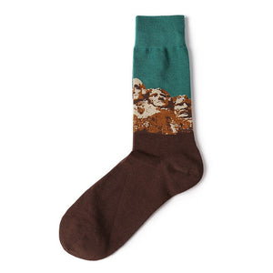 Art Abstract Socks