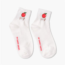 Load image into Gallery viewer, Fruit Embroidery Socks